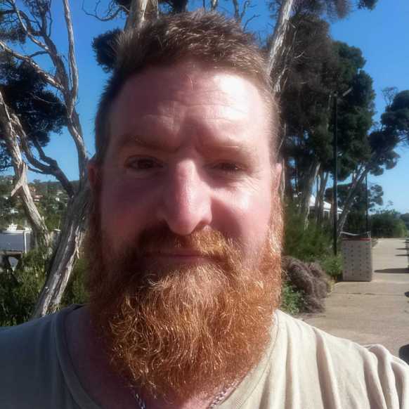 Photo of Richard Page, a dedicated support worker at Unique Needs, Disability Support Service in Launceston Tasmania